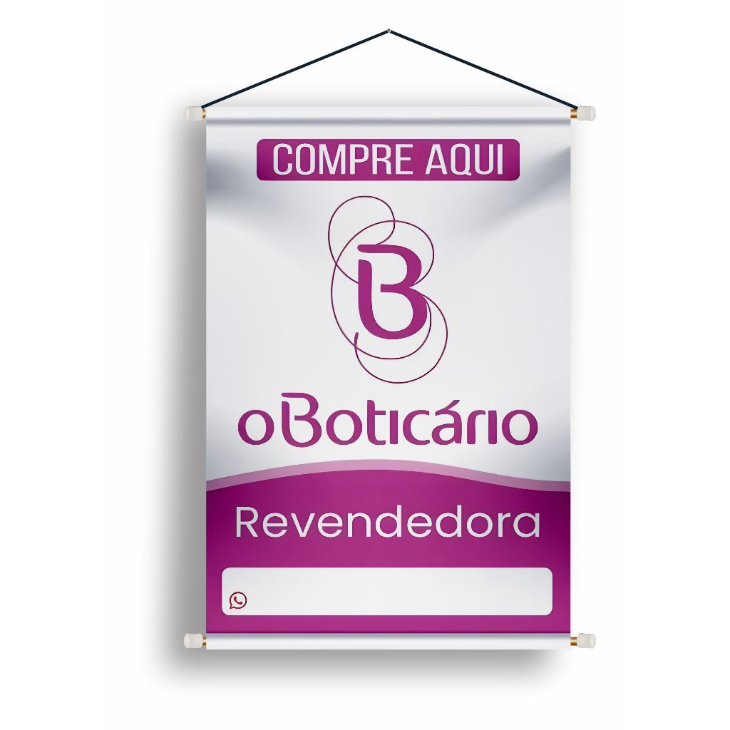 BANNER LONA ARTE PRONTA - REVENDEDOR OBOTICÁRIO