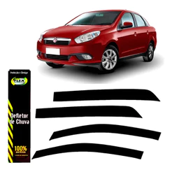 Jogo Calha De Chuva Fiat Grand Siena 2012 A 2023 4p