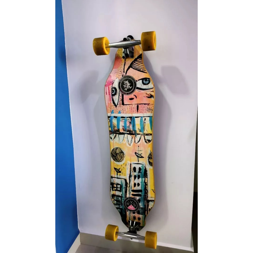 Suporte de Parede Para Skate LogBoard com Parafusos Ajustavel