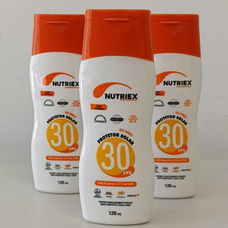 PROTETOR SOLAR FPS30 NUTRIEX - FRASCO 120ML em Oferta na Shopee