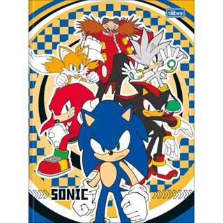 Caderno Brochurão Capa Dura Sonic 48 Folhas Tilibra em Oferta na Shopee