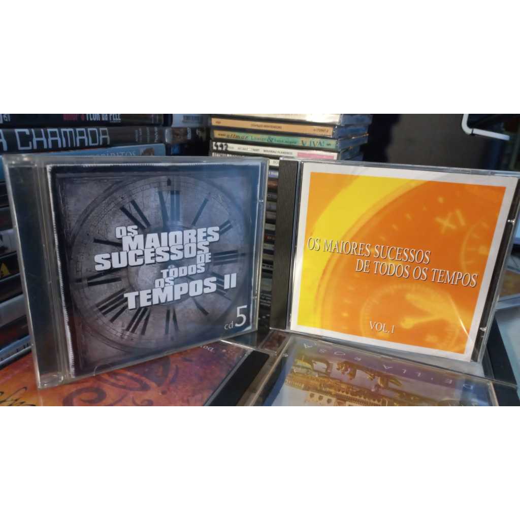 2 CD Os Maiores Sucessos de Todos os Tempos Vol 01 e 2- The Byrds américa roy orbison james taylor the gang esmealda ike