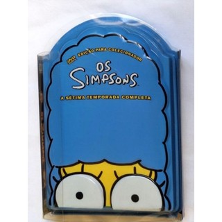 box dvd os simpsons setima temporada edicao para colecionador com livreto