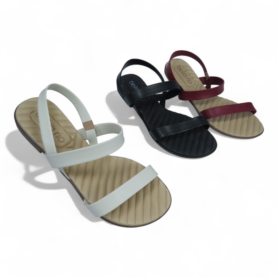 Sandália Rasteira Feminina Beira Rio 8519113 em Oferta na Shopee
