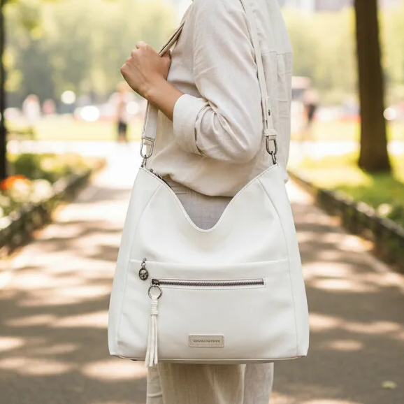 Bolsa Feminina Grande LaytonVivian L0002 Semi-brilho Hobo Espaçosa Casual Elegante Alça Ajustável em Oferta na Shopee