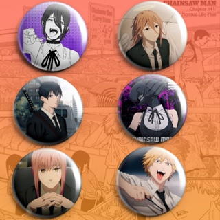 Bottons Broche Anime Chainsaw Man em Oferta na Shopee