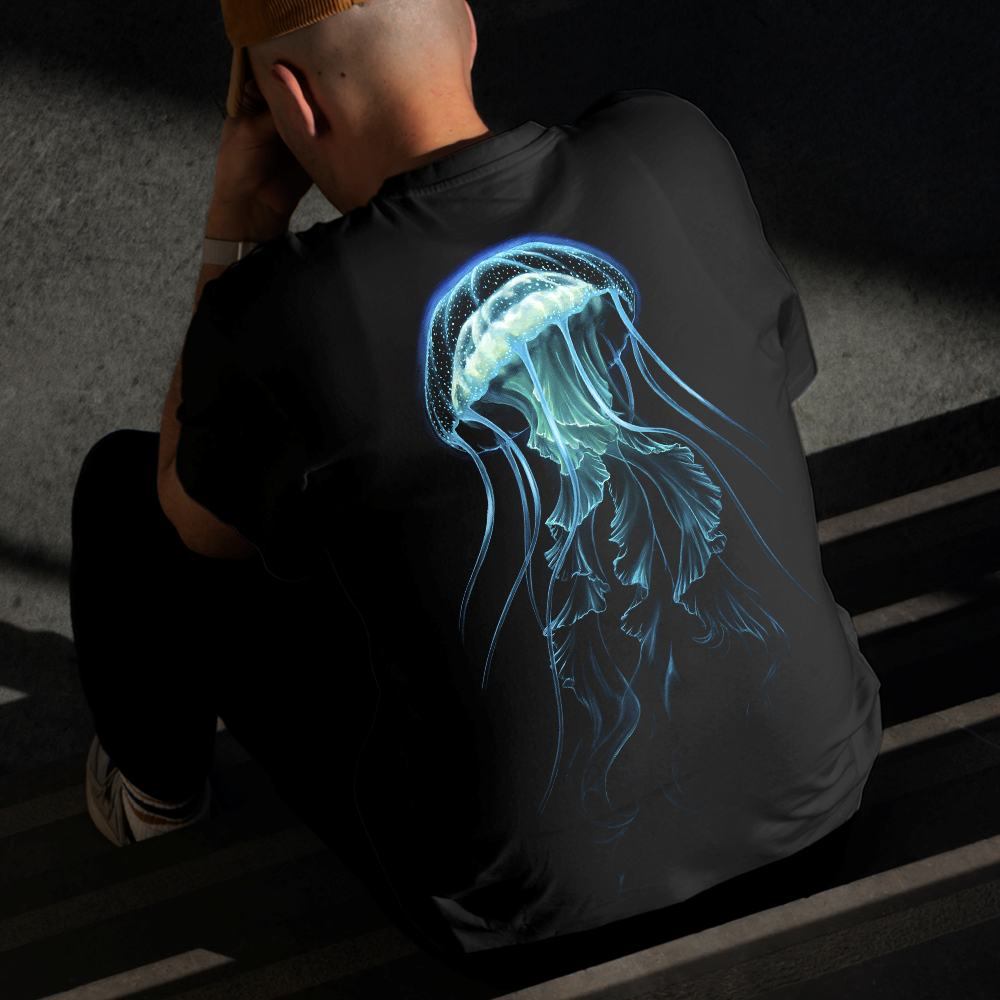 Camiseta Masculina Estampada Medusa 100% Algodão Estilo Conforto Diário Do Tamanho P ao GG