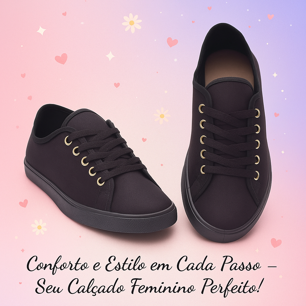 Tênis Casual Feminino Leve Macio Confortável Promoção Lançamento em Oferta na Shopee