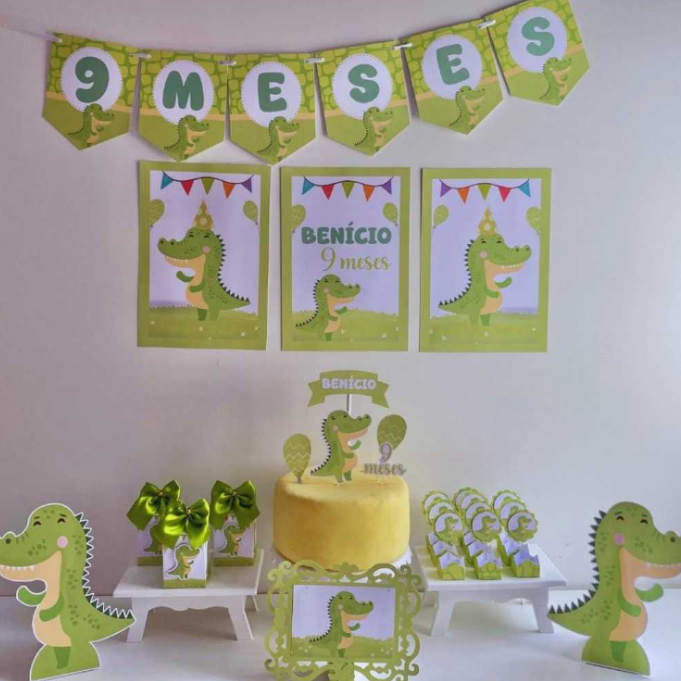 KIT FESTA JACARÉ / MESVERSAIO JACARÉ / SO UM BOLINHO JACARÉ / LEMBRANCINHA