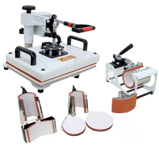 Prensa Térmica Sublimação 8 em 1 Plana Camiseta Caneca Boné Prato - 110v em Oferta na Shopee