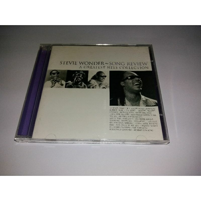 Cd - Stevie Wonder - Song Review : A Greatest Hits Collection - 1996