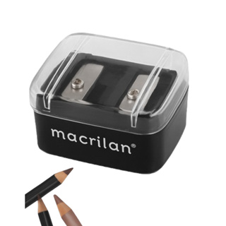 Macrilan Apontador Duplo com Tampa - Depósito para Lápis de Olho - Boca - Sobrancelha em Oferta na Shopee
