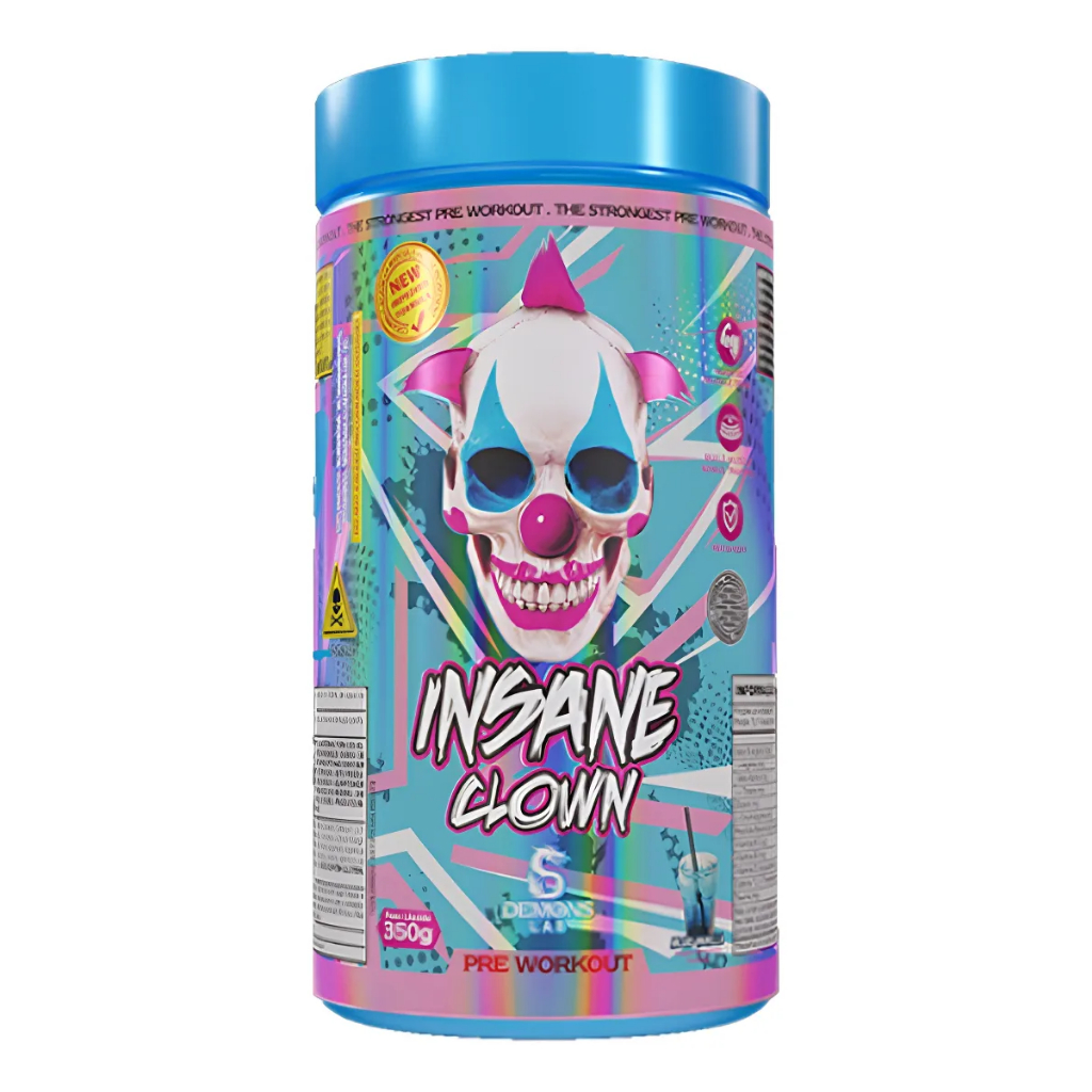 Insane Clown 350g Pré Treino Pre workout - Demons lab Pré-Treino do Palhaço Original