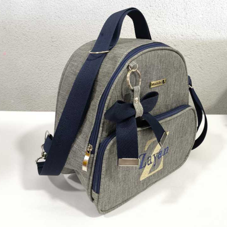 Mochila Maternidade Multifuncional Mini P mochila Personalizada Nome Bordado em Oferta na Shopee