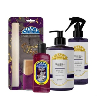 Kit Coala Home Orquídea Negra em Oferta na Shopee