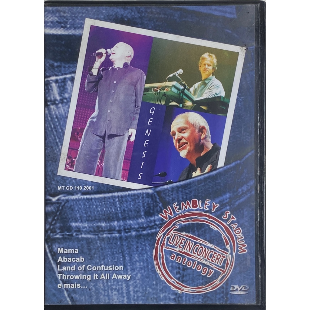 Genesis – Wembley Stadium - Live Concert Anthology - DVD Original