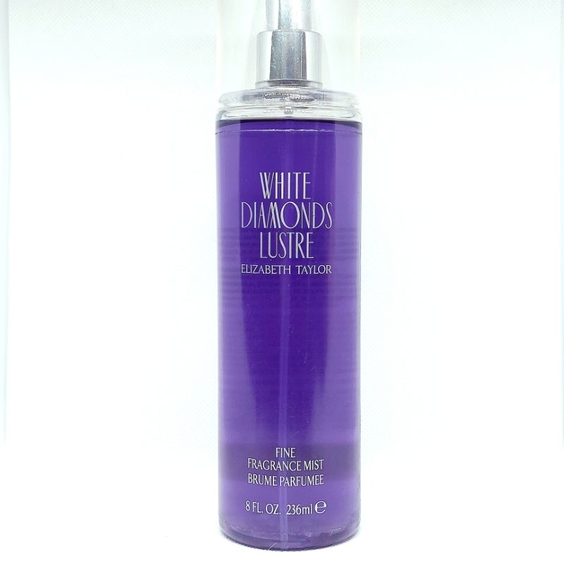 White Diamonds Lustre (LEIA Descrição) Fragrance Mist Elizabeth Taylor Body Splash Desapego Perfume Importado Feminino