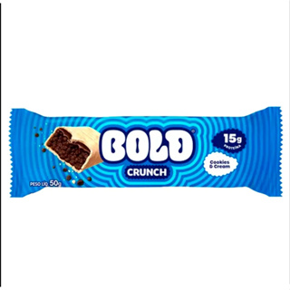 Barra de Proteína BOLD CRUNCH Unidade 60g - Cookies and Cream em Oferta na Shopee
