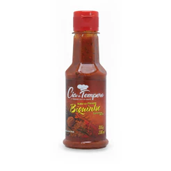 MOLHO DE PIMENTA BIQUINHO COM ERVAS 200ML CIA DO TEMPERO