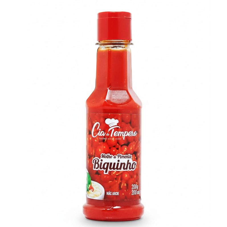Molho De Pimenta Biquinho 200ML CIA DO TEMPERO