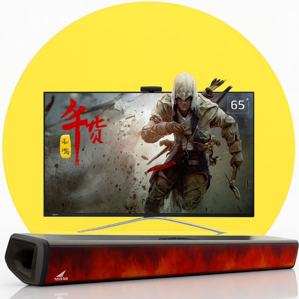 Sound bar Caixa De Som Bletooth Para Tv Notebook Pc Home Theater Portátil Soundbar em Oferta na Shopee