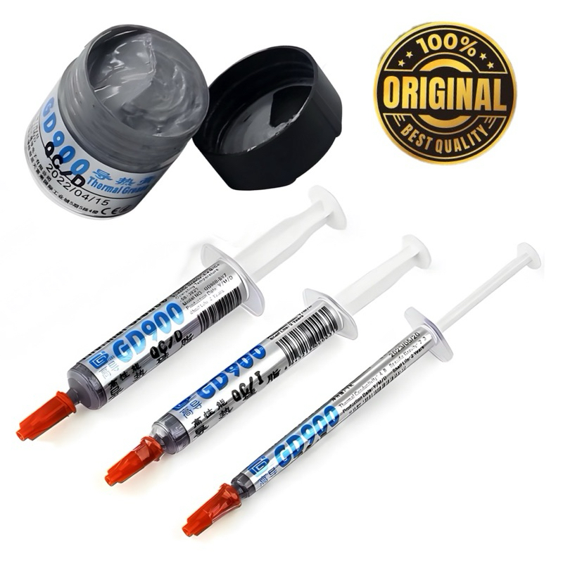 Imagem Pasta Térmica Prata Gd900 -  4,8W/MK Original - Computadores Videogame Placas de vídeo Notebooks Console