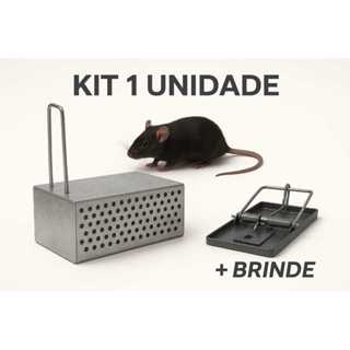 Kit gaiola ratoeira limpa quintal. em Oferta na Shopee