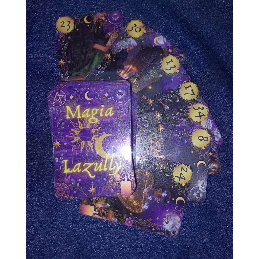 Baralho Cigano Bruxa – Magia & Poder Interior 36 Cartas Plastificado Magia Lazully