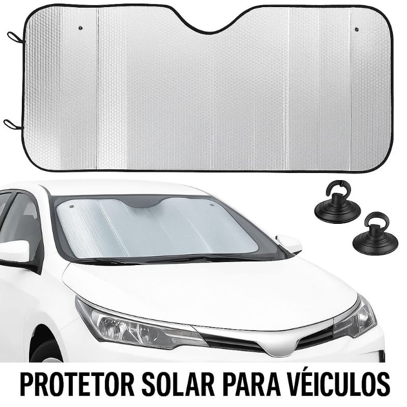Protetor Solar Para Parabrisa - Protetor Para Carro - Caminhonete - Caminhão  - Proteja o Painel do Seu Carro em Oferta na Shopee