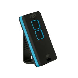 CONTROLE REMOTO ZAP 2B 433MHZ PRETO / AZUL (PPA) em Oferta na Shopee