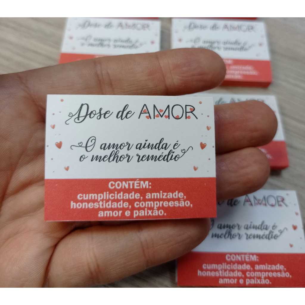 Chiclete Doses de Amor - Mimo Encontro de Casais - Mimo Namorados
