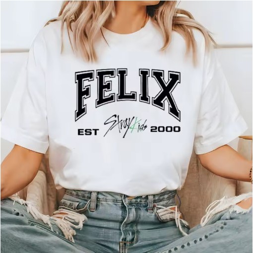 Felix – Camiseta Aussie Line Stray Kids | Para Verdadeiros STAY