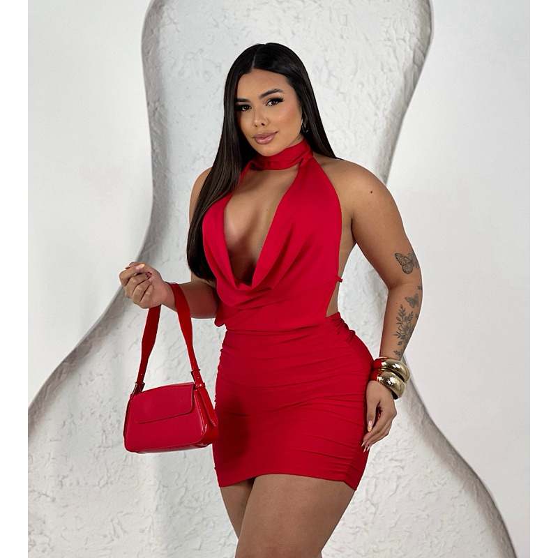 Vestido Curto Tubinho Elegante Feminino na Black Friday 2025 | BuscaProdutos