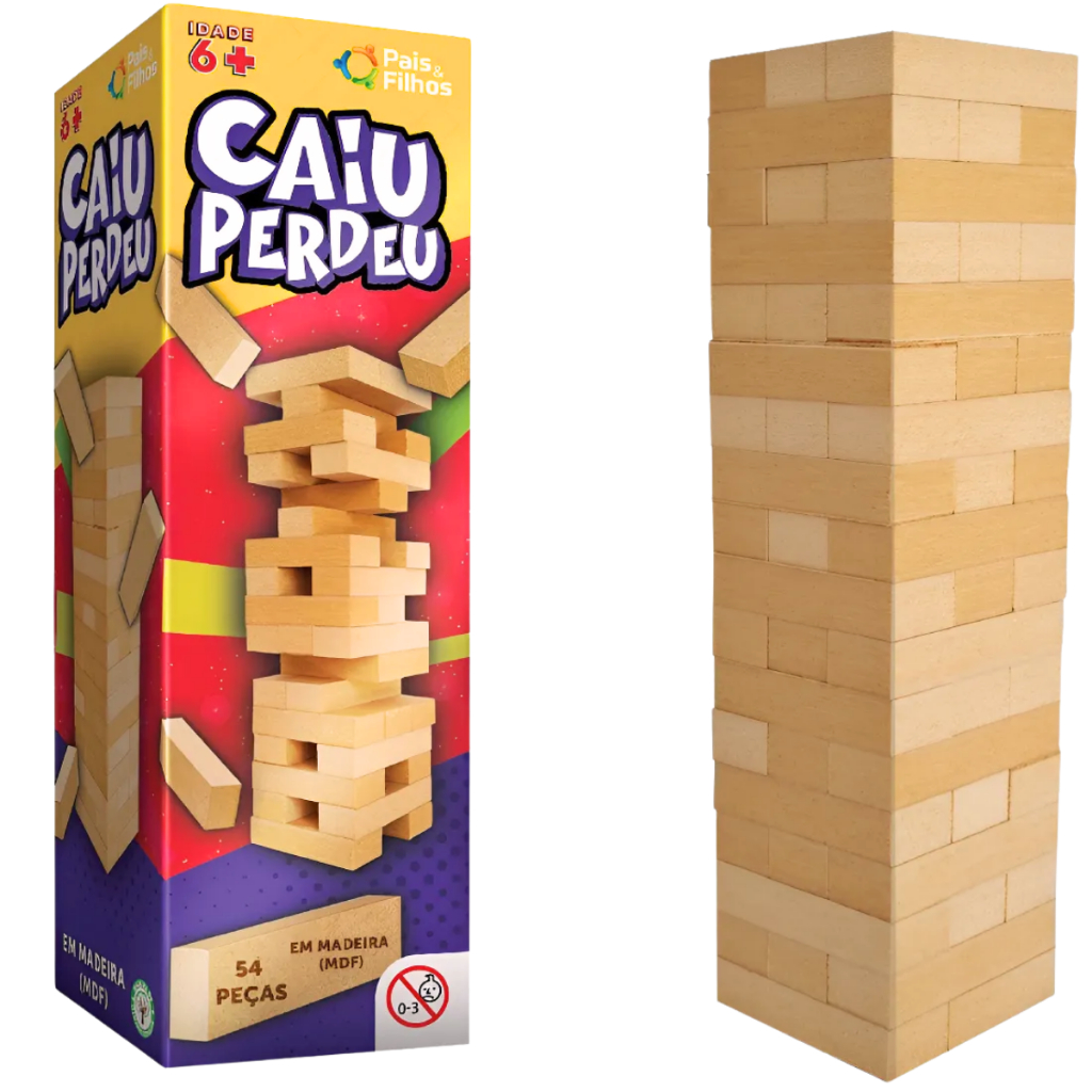 Jenga Infantil de Madeira: Onde Comprar | BuscaProdutos
