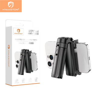 H'maston ZP009 Bastão de Selfie Portátil com Suporte Dobrável Ajuste Flexível e Altura Extensível em Oferta na Shopee