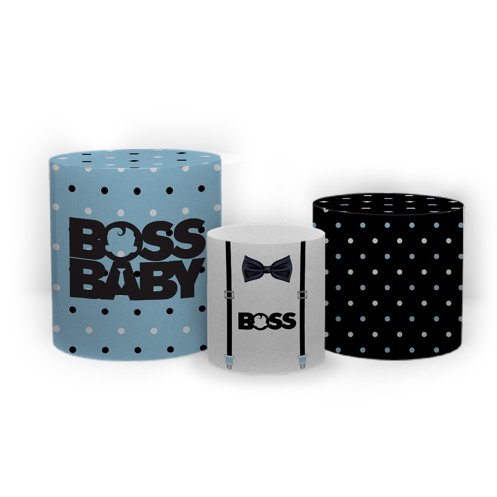 Trio Capas De Cilindros Veste Fácil Poderoso Chefinho em Oferta na Shopee