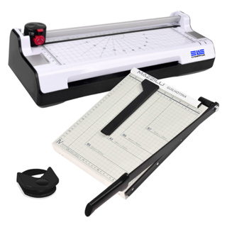 Kit Máquina Plastificadora A4 + Guilhotina A4 Trava 10 Folha em Oferta na Shopee