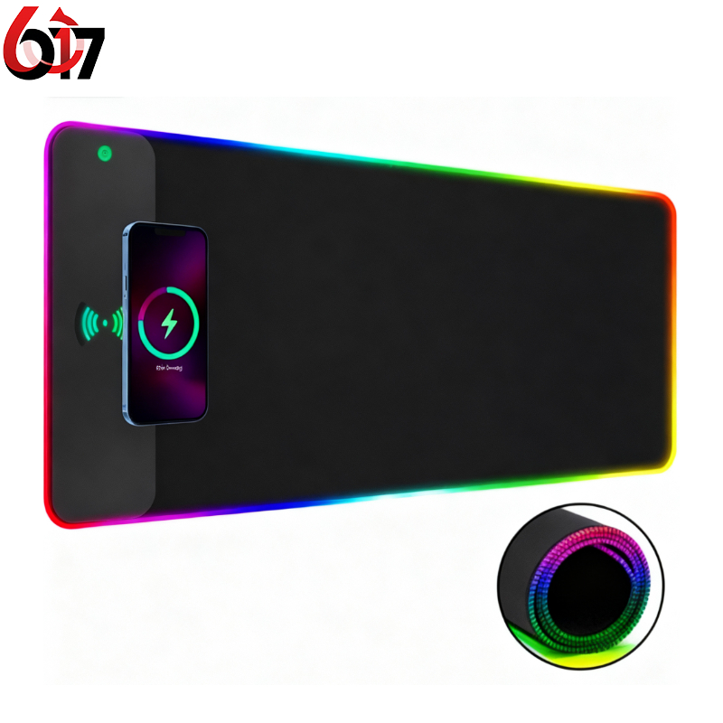 Mouse Pad Gamer 80*30 CM Extra Grande Led Rgb 14 modos de iluminação Mousepad +Carregador 4 USB+Tipo C-K3 em Oferta na Shopee