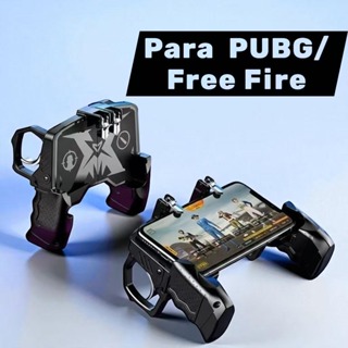 (PUBG/Free Fire) Controle para Celular com grip tipo Gamepad com Design Ajustável p/ Battle Royale em Oferta na Shopee