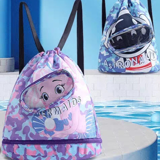 Kit completo de Natação Bolsa Touca Oculos Mochila Infantil Prova D'água Esportiva Menina Piscina em Oferta na Shopee