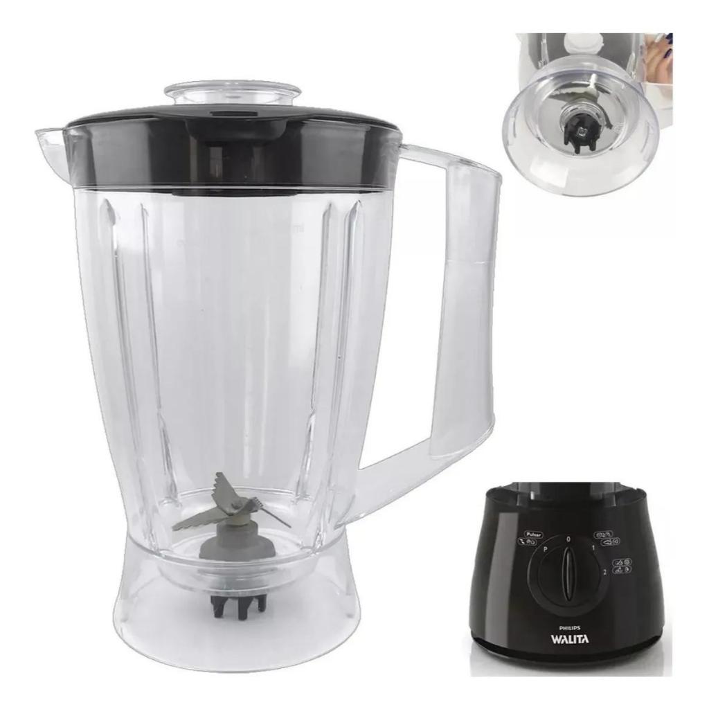 Copo Multiprocessador Walita Philips Ri-7625 Ri-7630 Cristal em Oferta na Shopee