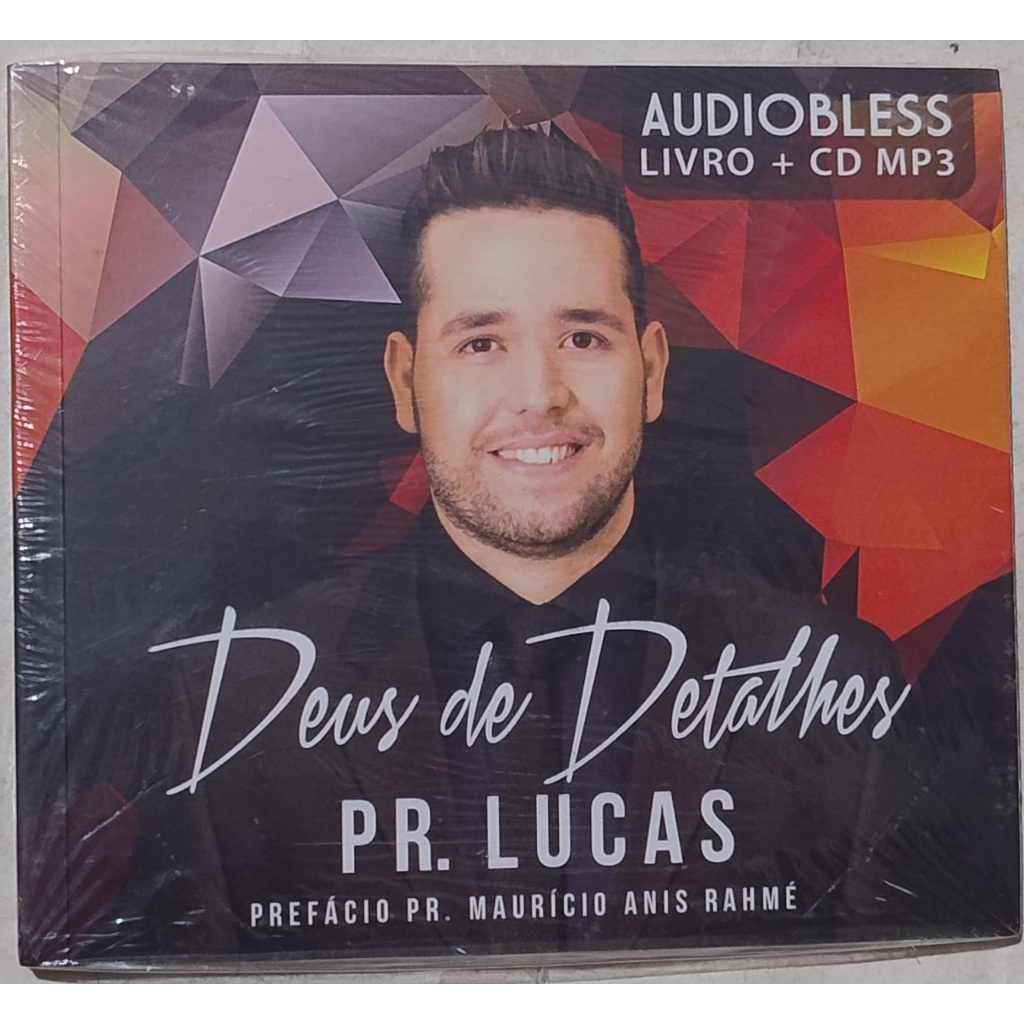 Audiobless Livro + Cd Mp3 Pr. Lucas Deus De Detalhes Lacrado
