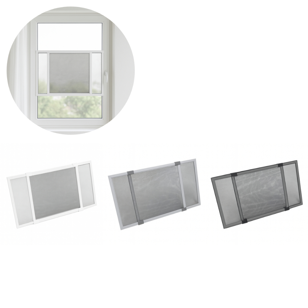 Tela Mosquiteira Regulável Para Vãos e Janelas anti dengue pernilongos e moscas