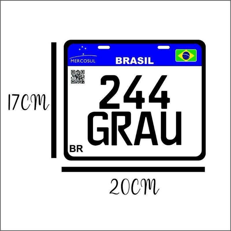 Placa decoração 244 em Oferta na Shopee