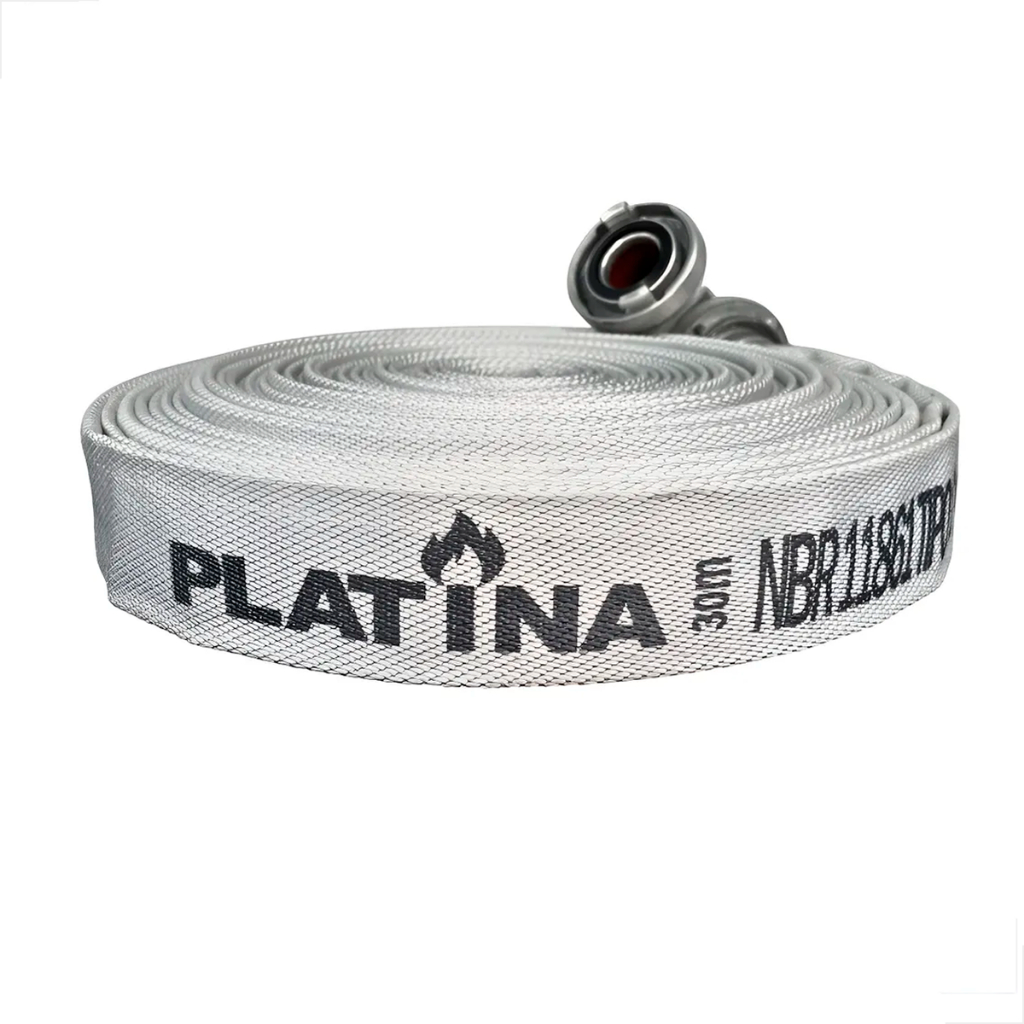 Mangueira De Incêndio Para Hidrante Tipo 1 1.1/2 30m Platina