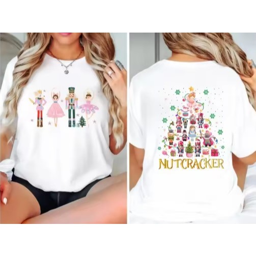 Camiseta Família Natalina – Combine com Todos e Arrase na Ceia Nutcracker