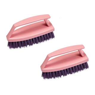 2 Escova Lavar Roupas Tênis Tapete Jeans com cabo Anatômico em Oferta na Shopee