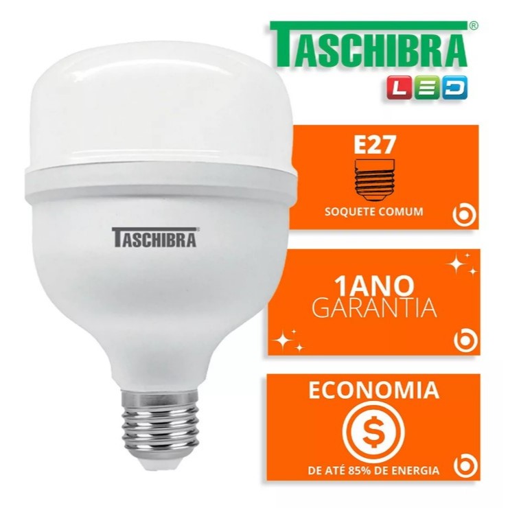 LÂMPADA LED DE CASA COMÉRCIO BOA FORTE 50W 6500K ECONÔMICA 80% ECONOMIA ILUMINA BASTANTE AMBIENTE CLARO GARAGEM SALA !