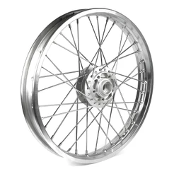 Roda Dianteira Raio 4mm Cromado Honda Ml 125 Cg 83 Até 99 Cubo Á Disco
