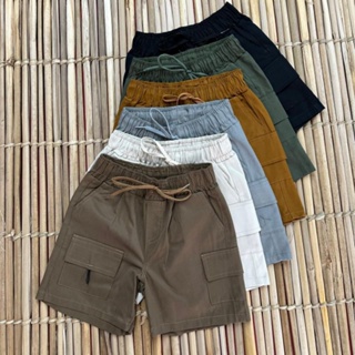 BERMUDA INFANTIL MENINOS CARGO DE SARJA PEDRINHO em Oferta na Shopee